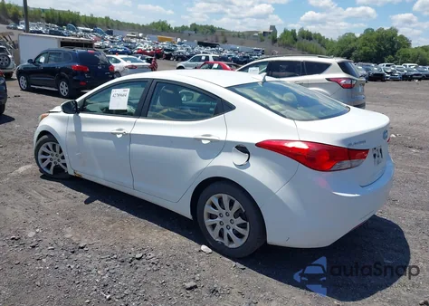 2011 Hyundai Elantra Gls из США, поврежденный, VIN 5NPDH4AE8BH024211